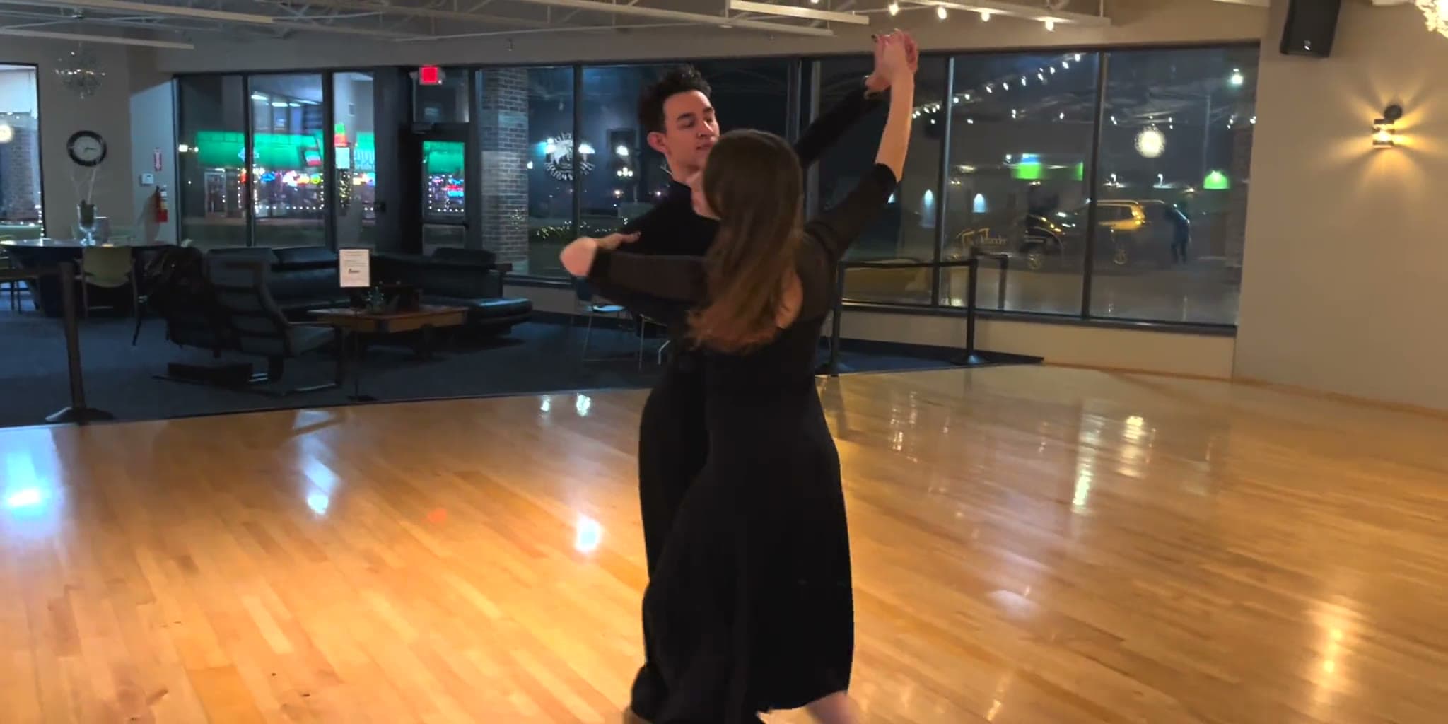 Partnered ballroom movement
